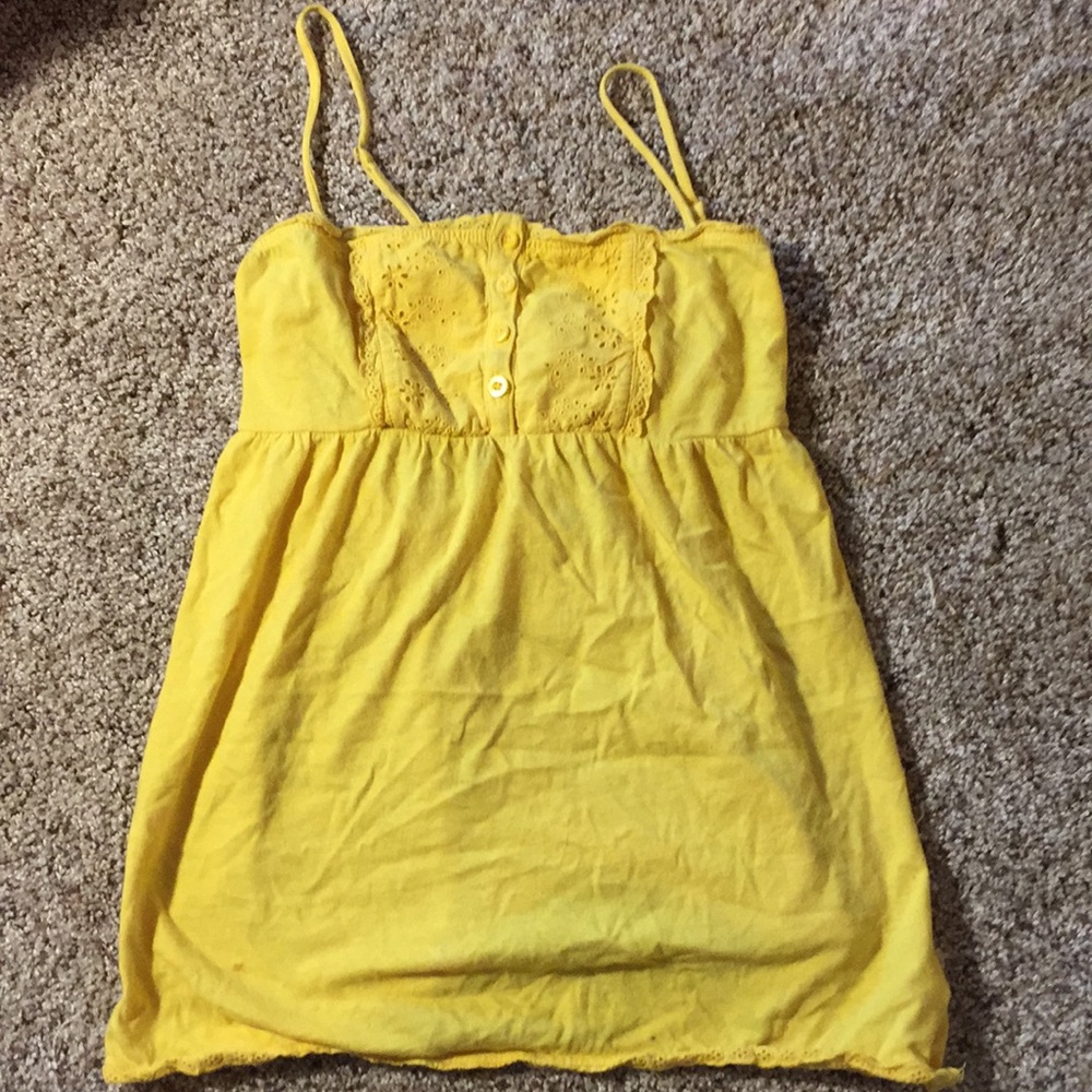 Yellow Arizona Summer Tank Cute! Small